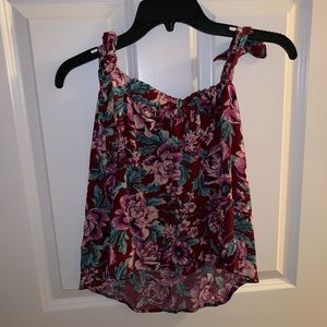 AEO NWT off the shoulder tie top